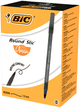 Ручка кулькова BIC Round Stic чорна (60) /bc9205681/ - изображение 2