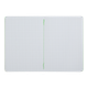 Блокнот BUROMAX А5 пласт. обкл. 80арк. NEON 24822180-04 зелений (зшита обкладинка) (клітинка) (6) /BM.24822180-04/ - зображення 2