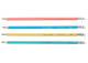 Олівець графітовий BUROMAX 8526 HB із резинкою, PASTEL трикутний (100) /BM.8526/ - зображення 2