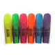 Набір маркерів текстових 6кол. BUROMAX 8904-94 Neon, з гум. вставками /BM.8904-94/ - изображение 1