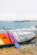 SUP-доска надувная Aquaplanet Max Rainbow 10'6" (320х78х15 см) с веслом и аксессуарами - изображение 4