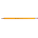 Олівець графітовий BUROMAX 8515 HB з гумкою, JOBMAX жовтий (144) /BM.8515/ - изображение 1