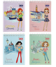 Блокнот ZiBi KIDS Line А6 на гориз. спір. 40арк. TRAVEL GIRLS 12136 (20) /ZB.12136/ - изображение 1