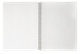 Книжка канц. на спіралі А4 80арк # офс. BUROMAX 24452151-05 Gloss червона, пластик. обкл. /BM.24452151-05/ - зображення 2