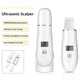 Ультразвуковий скрабер для шкіри ultrasonic skin cleaner gml-07, апарат для обличчя, лопатка для видалення чорних крапок, пілінг лопаткою, очисник пор, масажер для підтяжки обличчя, білий - зображення 2