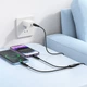 Кабель 2 в 1 (Lightning + USB-C) 2.4A 1.2 м Hoco X123 - зображення 5