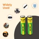 Аккумуляторные батарейки с Type-C разьемом Lithium-ion 800mAh AAA-7 (2шт) - изображение 2