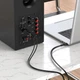 Кабель AUX — 2 RCA 1 м Borofone BL11 - зображення 3