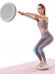 Балансувальна масажна подушка, диск для сидіння, йоги, сенсомоторна Balance Cushion, сіра - зображення 5