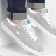 Мужские кеды замшевые низкие Lacoste Baseshot 740078416 46.5 Серые (1159855117) - изображение 2