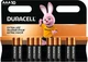 Щелочные батарейки Duracell Basic AAA 1.5V LR03 10 шт economy pack (5000394152557) - изображение 2