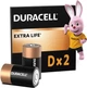 Щелочные батарейки Duracell D (LR20) MN1300 2 шт (5000394076730) - изображение 1