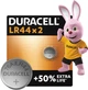 Щелочная батарейка Duracell Specialty 1.5&nbsp;В LR44 76A / A76 / V13GA 2 шт (5000394504424) - изображение 1