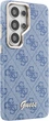 Панель Guess 4G Script MagSafe для Samsung Galaxy S26 Ultra Blue (3666339613051) - зображення 4
