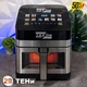 Сенсорный аэрогриль на 12 программ Zepline 4200W, Аэрофритюрница с большой чашей на 2 ТЕНа - изображение 2