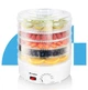Сушарка для овочів та фруктів Maltec DryMaster II 500 Вт 113379, 5 рівнів, 11,5 л, регулювання температури 35–70°C, без BPA, біла - изображение 4
