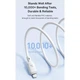 Кабель Baseus Silky Series Fast Charging Type-C to Lightning 20W 2м (P10377700213-01) White - зображення 8