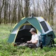 Автоматическая туристическая палатка для кемпинга 2-х местная Autocamp 200х150х135см AC-1914 Green - изображение 2