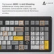 Клавиатура Ajazz AK980 MAX Magnetic Switch USB UA Black/Grey/Yellow (AK980-MAX-M-BGY) - изображение 12