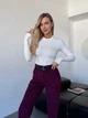Жіночі вельветові брюки Uaclothes 42-44 Бордовий (like37034-174621349) - изображение 2