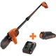 Висоторіз акумуляторний BLACK+DECKER з штангою, 18 В, 2 Аг, довжина шини 20 см, штанга довжиною від 150 до 244 см забезпечує - изображение 5