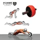 Колесо для пресса спортивный ролик для тренировки мышц живота PowerSystem 4107 Full Grip+коврик - изображение 8