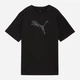 Футболка хлопковая длинная женская Puma Her Relaxed Graphic Tee 69188401 S Black (4069161879357) - изображение 4