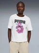 Футболка хлопковая женская Puma Graphics Relaxed Flower Tee 69190802 XS White (4069161680557) - изображение 1