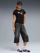 Футболка хлопковая женская Puma Graphics Floral Cat Tee 69191201 S Black (4069161649639) - изображение 3