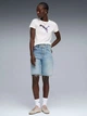 Футболка хлопковая женская Puma Graphics Floral Cat Tee 69191202 XS White (4069161672811) - изображение 3