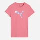 Футболка хлопковая женская Puma Graphics Floral Cat Tee 69191225 S Wild Pink (4069161740152) - изображение 5