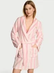 Плюшевий халат Victoria Secret Cozy Plush Robe Print ML (11238731) - зображення 1