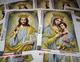 Схема вишивки бісером на габардині Бісер Арт Діва Марія (золото, срібло) 30х42-В746 - зображення 3