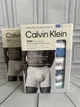 Чоловічі труси боксери Calvin Klein набір з 3шт різного кольору з лого (brief) розмір S - зображення 4