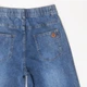 Джинси baggy підліткові для дівчинки блакитні (11-15 років) 146 (DB-3105) - зображення 6