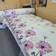 Постільна білизна KoTetextile плюшева велюрова сімейний 150-215 см (2шт) 70-70 2шт з резинкою квіти на молочному - зображення 5