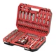 Набір інструментів 1/2" & 1/4" 110од (ET-6108SP) INTERTOOL ET-9108 - зображення 1