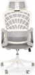 Офісне крісло Halmar Vesuvio 2 Сіро-біле (5905248131774) - зображення 6