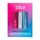 Набор составов ZOLA Brow&Lash Lamination Classic System Color Lab для ламинирования ресниц и бровей (2*10 мл) - изображение 1