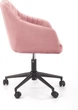 Офісне крісло Halmar Fresco Рожеве (5905248122963) - зображення 2