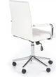 Fotel biurowy Halmar Gonzo 2 Biały (5905248123007) - obraz 2