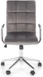 Офісне крісло Halmar Gonzo 4 Сірий (5905248123052) - зображення 7