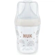 Пляшечка для годування Nuk Perfect Match S Радуга, пластикова, 150 мл (3954131) - зображення 1
