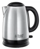 Электрический чайник Russell Hobbs Adventure 17 л, металлический, серебристый с черными акцентами (630352) - изображение 1