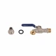 Кран поливочный Thermo Alliance 1/2" латунный для подключения рычажный шланга шаровой. (598490) - изображение 7