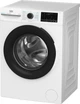 Стиральная машина Beko фронтальной загрузки, 8 кг, 1400 об/мин, класс энергопотребления A, ширина 55 см, с дисплеем, инверторным мотором и функцией стирки паром, белая (629116) - изображение 3