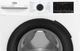 Стиральная машина Beko фронтальной загрузки, 8 кг, 1400 об/мин, класс энергопотребления A, ширина 55 см, с дисплеем, инверторным мотором и функцией стирки паром, белая (629116) - изображение 6