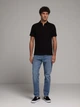 Поло длинное мужское Colin's CL1080020BLK L Black (8684890151336) - изображение 3