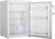 Мини-холодильник Gorenje, размеры 85x56x60 см, объем холодильного отдела – 105 л, морозильного – 14 л, однодверный, класс энергопотребления А++, температура окружающей среды ST, белый (629251) - изображение 2