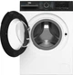Стиральная машина Beko фронтальной загрузки, 10 кг, 1400 об/мин, класс энергопотребления A, ширина 58 см, с дисплеем, инверторным двигателем и функцией пара, белая (629122) - изображение 6